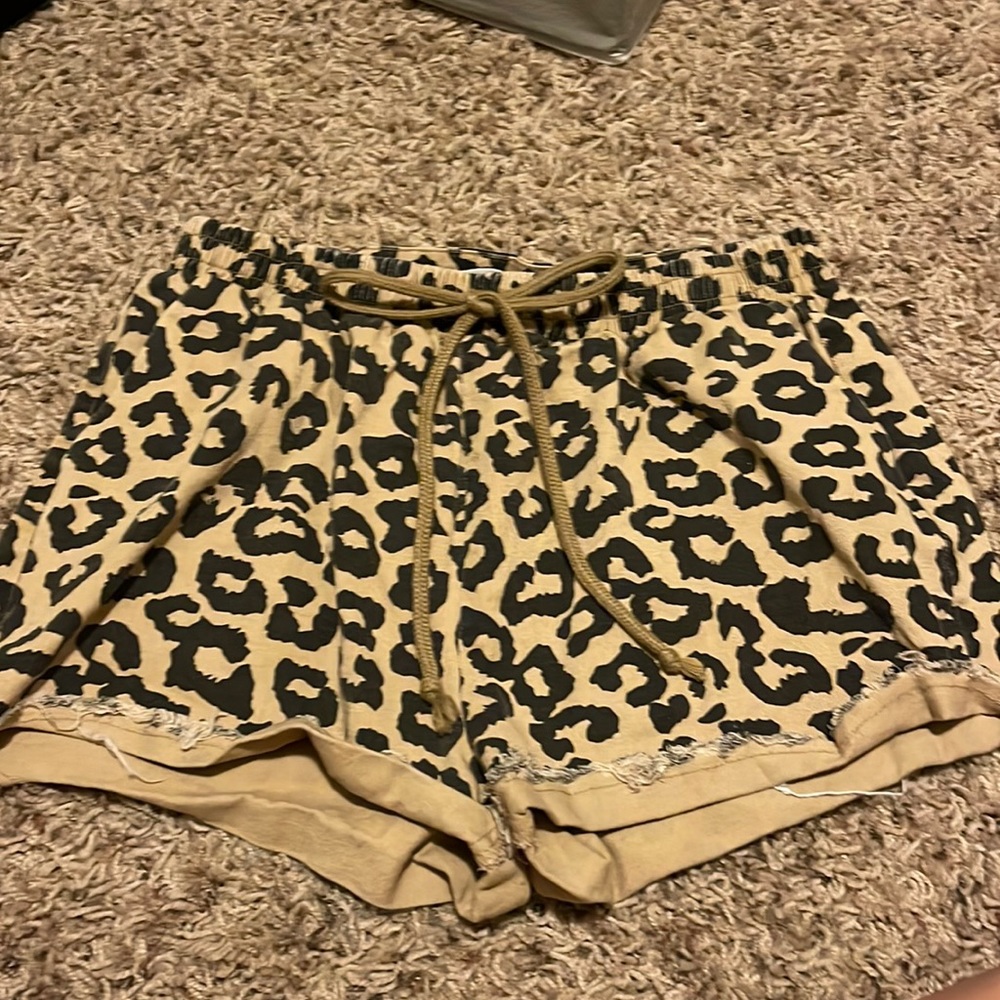 Cheetah shorts